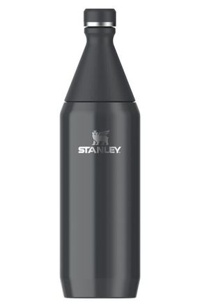 Stanley The All Day Slim 34-Ounce Bottle in Black Gloss at Nordstrom