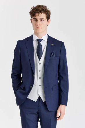 PAUL ANDREW 3 Piece Suit with Contrast Waistcoat