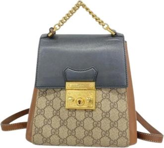 Gucci Pre-owned Backpacks, female, Multicolor, Size: ONE SIZE Pre-owned Vintage Backpack