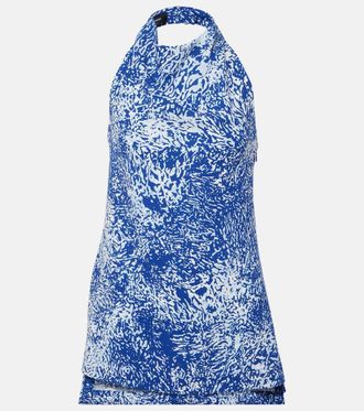 Proenza Schouler Top Theda con stampa