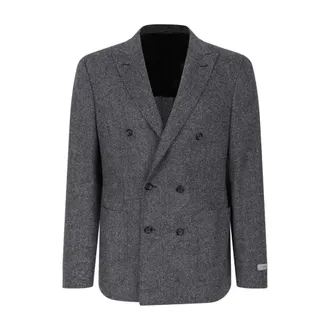 Canali Hombre, Chaquetas, Azul, Talla: L