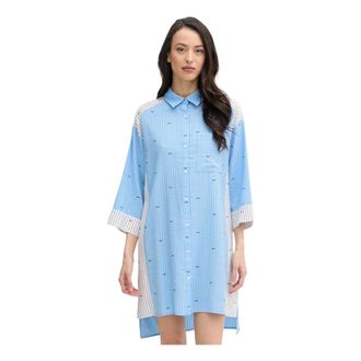 DKNY Mujer, Vestidos, Azul, Talla: S