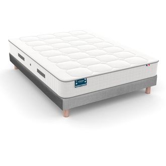 La Redoute Interieurs 856-veerset 7-zone harde matras + matrasbodem