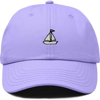 Dalix Sail Dad Cap in Lavender at Nordstrom