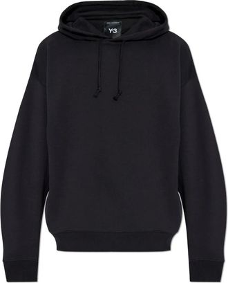 Yohji Yamamoto Hoodies & sweatvesten, unisex, Zwart, XS, Katoen, Hoodie