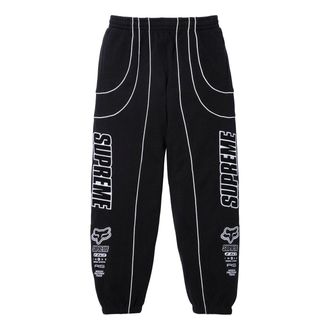 SUPREME x Fox Racing Sweatpant Black FW25P58-BLACK