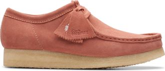 Clarks Wallabee in Red Suede