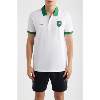 BOSS Lux Paddy Cotton Polo in Mexico at Nordstrom, Size Xx-Large
