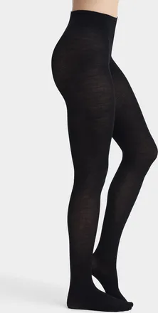 Simons Womens Stretch-wool knit tights Exclusive collection from Italy