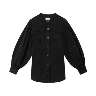 Isabel Marant Mileda Shirt - female - Marant &eacute;toile - Shirts - Black - S - Blouses & Shirts