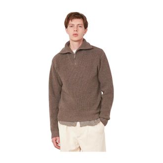 Officine G&eacute;n&eacute;rale Tarek Trui - Heren - Truien - Bruin - Maat: 2XL Wol