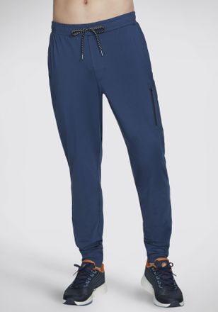 Skechers Jogginghose SKECHERS MOONLIGHT OCEAN, Herren, Gr. XXL, N-Gr, blau (moonlight ocean), Obermaterial: 85% Polyester, 15% Elasthan, Hosen Jogginghose