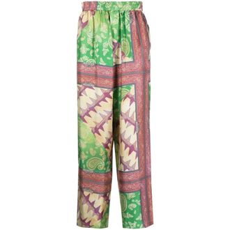 Aries Wide Broeken - Heren - Wijde Broeken - Veelkleurig - W28 - Broeken