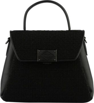 Pourchet Tassen, Dames, Zwart, ONE Size, Leer, S&egrave;vres Schoudertas