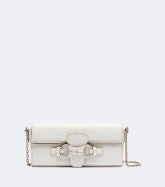 Gucci Horsebit leather wallet on chain