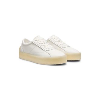 HUGO BOSS Leather Derby shoes with crepe rubber sole