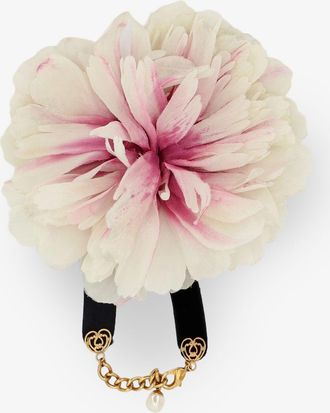 Dolce & Gabbana Bracciale con dettaglio fiore oversize - DOLCE & GABBANA - gender_Woman
