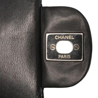 Chanel Hobo Bags - 2013-2014 Medium Classic Patent Double Flap - Gr. unisize - in Schwarz - für Damen