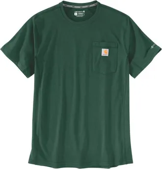 Carhartt Work in Progress Force Pocket S/S T-Shirt T-Shirt f&uuml;r Herren | gr&uuml;n
