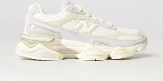 New Balance 9060 Suede and Mesh Low-Top Sneakers with Bicolor Sole