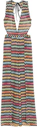 Missoni Zigzag-knit Cut-out Jumpsuit