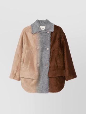 Fendi double-breasted wool coat
