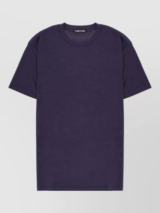 Tom Ford short sleeve crew neck cotton t shirt