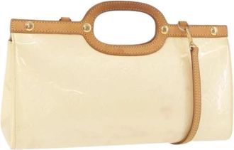 Louis Vuitton Pre-owned Vintage Hand Bag - Dames - Vintage Handtas - Beige - ONE Size - Leer - Vintage