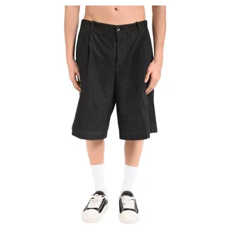 Nine In The Morning Long Shorts - male - Nine In The Morning - Bermudas - Black - M - Shorts