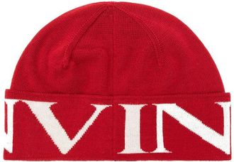Lanvin Womens Multicolor Wool Beanie Accessory