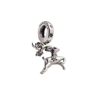 Pandora Accessoires, Dames, Grijs, ONE Size, Magische Kerst Rendier Bedel