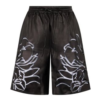 Valentino Garavani Mujer, Pantalones cortos, Negro, Talla: XL