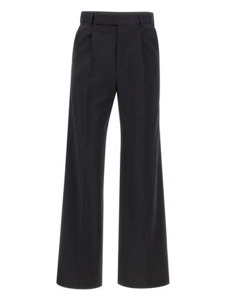 Emporio Armani pleated trousers - Black