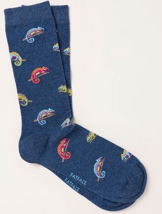 Fat Face FatFace Navy Chameleon Socks