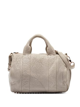 Alexander Wang pre-owned Rocco leather bag - Neutrals