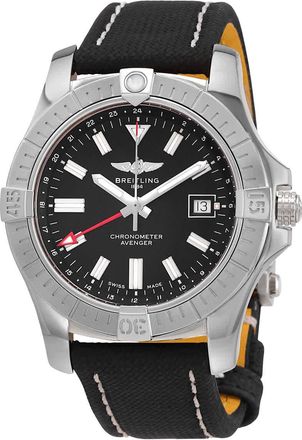 Breitling Avenger Automatic Black Dial Mens Watch A32397101B1X2