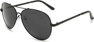 Generic Polarized Sunglasses for Men - Retro Driving Design, Double Beam Skeleton, Blocks Glare for Travel and Fishing