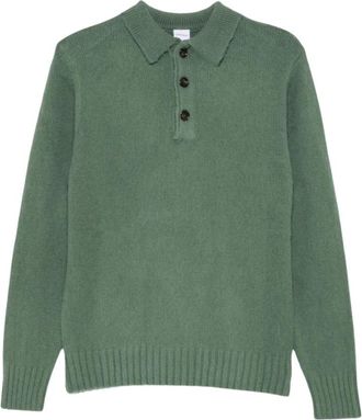 Aspesi Poloshirts - Heren - Polos - Groen - L - Tops