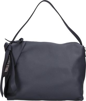 Rebelle Dita Big-Petratempesta - Dames - Schoudertassen - Grijs - ONE Size - Leer - Tassen