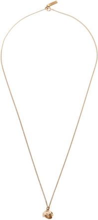 Victoria Beckham Camellia necklace - women - Gold Plated Brass - One Size