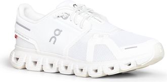 On Womens Sneakers Cloud 6 White Polyamide Trainers