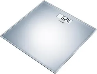 Beurer B&aacute;scula Personal Hasta 180kg Cristal Pantalla Lcd Plata Sr Gs1