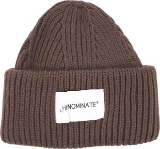 Hinnominate Berretto in maglia a coste - - Accessories - Donna - Marrone - ONE SIZE