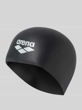 Arena Long Hair Badekappe mit Logo-Print in Black, Gr&ouml;&szlig;e 1
