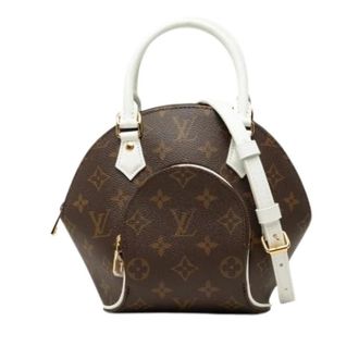 Louis Vuitton Pre-owned Ellipse BB Monogram 2way bag - Dames - Pre-owned - Bruin - Maat: ONE Size Leer