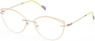 Emilio Pucci Kat-Oog Metaal Bril