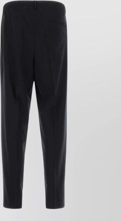 Cellar Door stretch jersey wide leg ezio cropped trousers