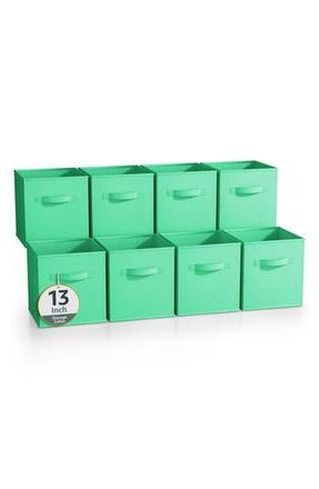 Sorbus 8-Pack Collapsible Storage Cube in Teal at Nordstrom Rack