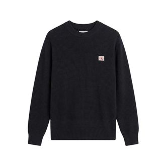 Calvin Klein Jeans Lv 04Rc 309G Su&eacute;ter de cuello redondo - Knitwear - Hombre - Azul - XL