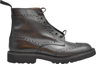 Trickers Brown Lace-Up Shoes